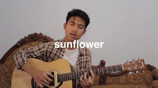 Sunflower  Rex Orange County Fingerstyle Guitar [upl. by Nonnerb]