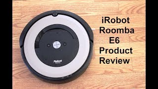 2018 iRobot Roomba E6 6198 WiFi Connected Robot Vacuum Product Review Unboxing Demonstration [upl. by Leatrice273]