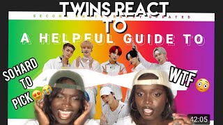 HELPFUL GUIDE TO STANNING ATEEZ by ETINI  TWIN REACTION [upl. by Suckram]