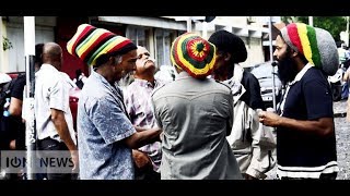 Land Court  Les rastas de Chamarel solidaires de Clency Harmon [upl. by Lzeil]