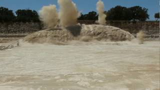 Limestone Quarry Blasting [upl. by Latsyrd]