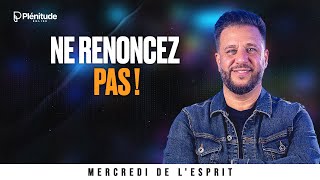 Ne renoncez pas  Patrice Martorano  Mercredi de lEsprit [upl. by Aicaca]