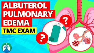 Albuterol for Pulmonary Edema TMC Practice Question [upl. by Martita]