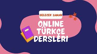 Future Tense Turkish lessons for beginners gelecek zaman [upl. by Allare]