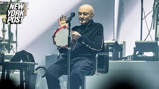 Phil Collins bids emotional farewell to fans at his final concert  New York Post [upl. by Eire]