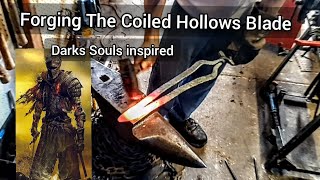 Forging The Coiled Hollows Sword Inspired by The Dark Souls Franchise 🗡️⚔️ [upl. by Yasui]