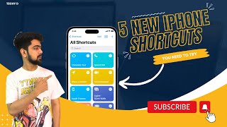 5 New Amazing iPhone Shortcuts You Need To Try  TOP New Shortcuts in 2023 [upl. by Adyeren]