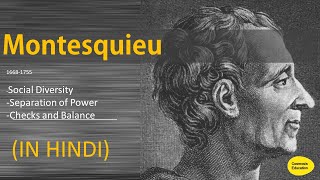 Political thoughts of Montesquieuहिंदी Separation of power Checks and balances [upl. by Schnell]