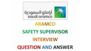 Safety Supervisor Interview Questions and Answers Part 1 [upl. by Hayne]