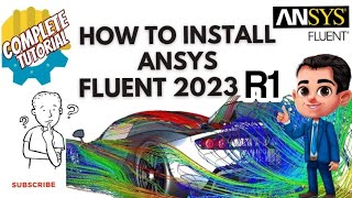 Install Ansys fluent Student version 2023 R1 Complete step by step guide [upl. by Schifra856]