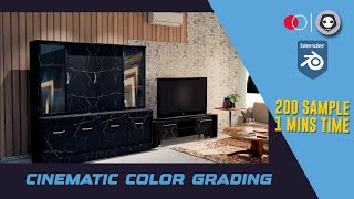 Blender Colorgrading in CompositingBlender Archviz MASTERCLASS  Archviz Tutorial YouTube [upl. by Rosco]