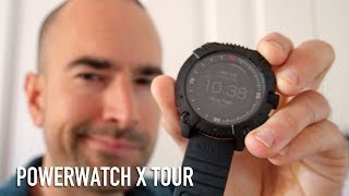 Matrix Powerwatch X  Selfcharging smartwatch [upl. by Ynot]