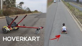 TRANSFORME SEU HOVERBOARD EM UM KART  Hoverkart ANÁLISE EM PORTUGUÊS [upl. by Kohsa955]