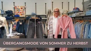 Übergangsmode Von Sommer zu Herbst 2024 mit Jutta Nestler [upl. by Idden]