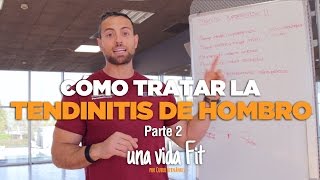 😜¿Cómo mejorar TENDINITIS DE HOMBRO Parte 2  Curro Hernández [upl. by Gilliam104]