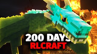 I Spent 200 Days in RLCraft and Heres What Happened [upl. by Ridan]