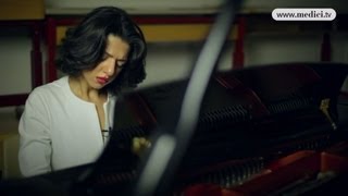 2012 Verbier Festival  interview 10  Khatia Buniatishvili [upl. by Walkling222]