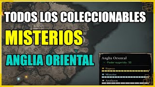 Todos los Misterios  Coleccionables Anglia Oriental  Assassins Creed Valhalla [upl. by Rodolfo]