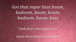 Nicki MinajSuper Basslyrics 2011NEW [upl. by Isej]