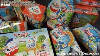 50 x Kinder Surprise Egg Easter Special Extrem Rare Packs Kinder Überraschung  Oster Edition [upl. by Ryter]