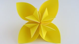 Easy Origami Kusudama Flower [upl. by Eniowtna]