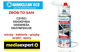 NANOCLEAN®AC8  Aktywna piana do czyszczenia odgrzybiania i dezynfekcji klimatyzacji [upl. by Ciccia]