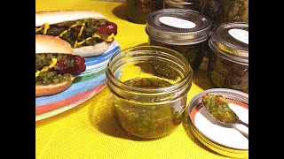 Homemade Sweet Relish Recipe • Great Condiment to Make  Episode 430 [upl. by Alisha]