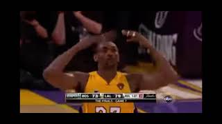 Metta World Peace Three Pointer vs Celtics in Game 7 NBA Finals 2010 [upl. by Conchita]