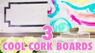 3 Cool Cork Board Backdrops  HGTV Handmade [upl. by Dinnage720]