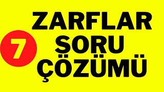 7Sınıf Türkçe  Zarflar Soru Çözümü  MEB Kazanım Testi Zarflar 7Sınıf [upl. by Anrym]