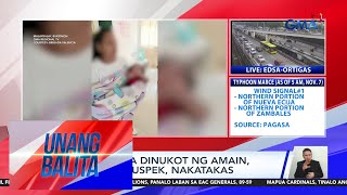 Sanggol na dinukot ng amain sa Bukidnon nailigtas suspek nakatakas  Unang Balita [upl. by Repsaj]