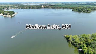 Madison Lake MN 4K Drone Tour [upl. by Xet622]