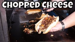 How to Make a Chopped Cheese Sandwich on the Blackstone Griddle [upl. by Maggi285]