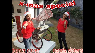 Gabriyelinte Darshana  Christmas special  Dance cover  Nanda sisters [upl. by Ainos364]