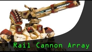 Rail Cannon Array  Taunar Supremacy Armor Review [upl. by Arias]