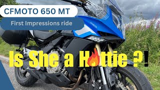 CFMOTO 650 MT first Impressions ride amp review [upl. by Wheeler405]