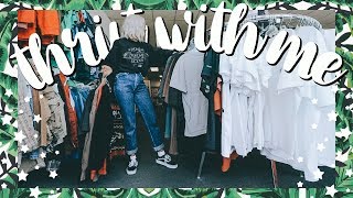 Come Thrift With Me  Thrifting at NEW Thrift Stores  Try On Thrift Haul [upl. by Gronseth]