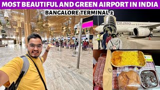 My First Flight from New Bangalore Terminal 2 Airport hai yaa 5 Star Hotel😳 Vistara Flight Vlog [upl. by Annawat]