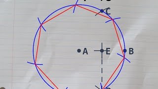 Constructing a regular heptagon approximately using a ruler and a compass [upl. by Corell]