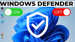 How to Disable or Enable Windows Defender in Windows 11 2024 [upl. by Schnur983]