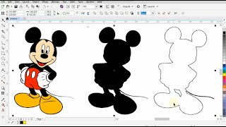 How to Create Image Outline for Laser amp Venyl Cutting  Make File for Laser Machine in Corel Draw [upl. by Grimonia]