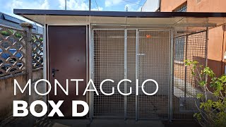 Montaggio Box D  Box per Cani Singolo da Esterno [upl. by Htor]