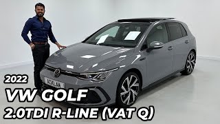 2022 72 Volkswagen Golf 20TDI RLine VAT Q [upl. by Gillie]