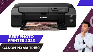 Canon PIXMA TR150 full review 2024  best Photo Printer 2024 [upl. by Ahsiad]