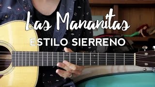 Las Mañanitas  Estilo Sierreño  Los Plebes del Rancho  Tutorial  Requinto  Acordes [upl. by Fellows786]