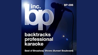 Surrender Karaoke Instrumental Track In the Style of Sunset Boulevard [upl. by Yreved]