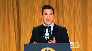 Jimmy Kimmels 2012 WH Correspondents Dinner performance [upl. by Inaliel]