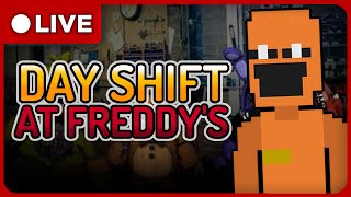 🔴Dayshift at Freddys 1  Live🔴 [upl. by Boelter]