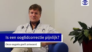 Is een ooglidcorrectie pijnlijk [upl. by Hairim]