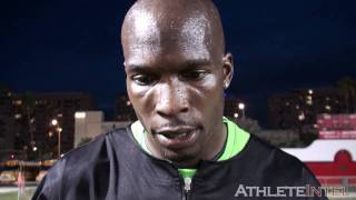 Ochocinco night workout WR tips  lots of talk [upl. by Candra171]